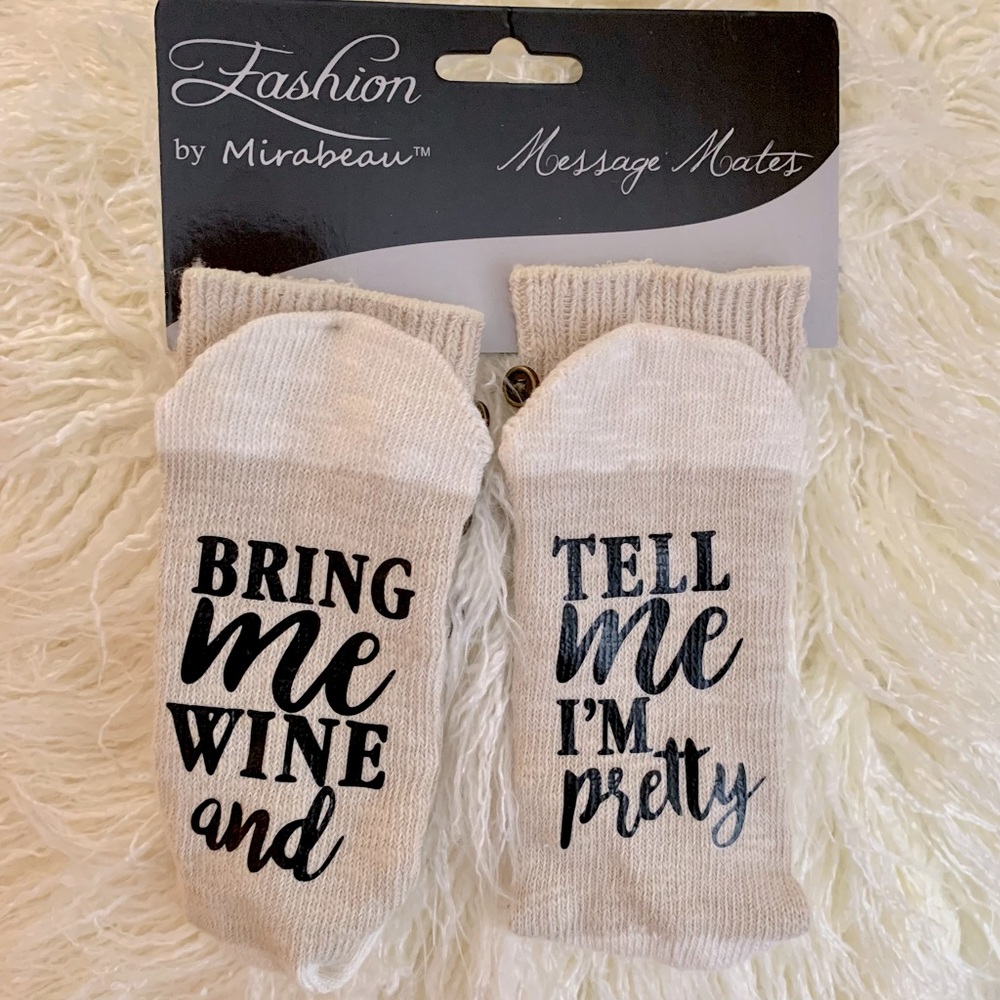 Bring Me Wine Socks